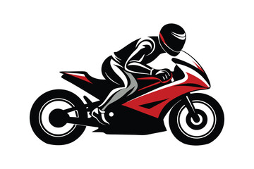 Fototapeta premium motorcycle on a white background