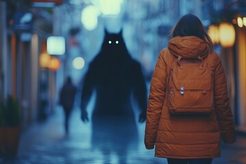 Obraz premium The Shadow of Doubt, Generalized Anxiety Disorder GAD