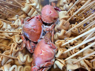 Korean fish cake with crab