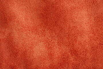Terracotta suede. Terracotta background. Suede background.