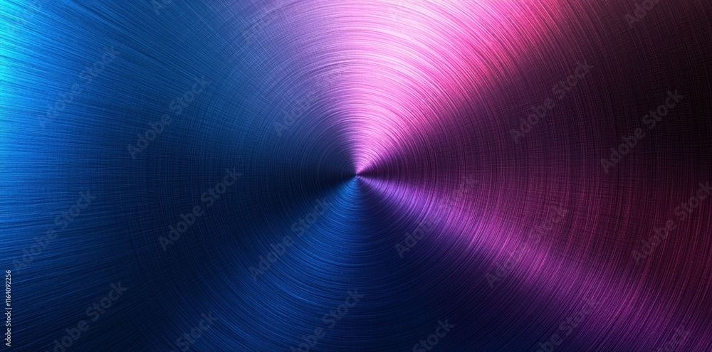Poster A vibrant gradient of blue and pink hues with a metallic texture, creating a dynamic background.