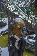 Dalat, Vietnam. 24th december, 2024: views of crazy house hotel in Dalat, Vietnam. Crazy House is designed and constructed by Vietnamese woman architect Dang Viet Nga