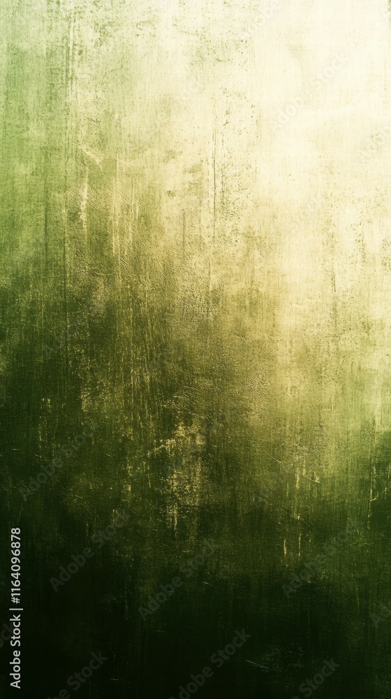 Poster A textured gradient background in green hues, suitable for design and artistic use.