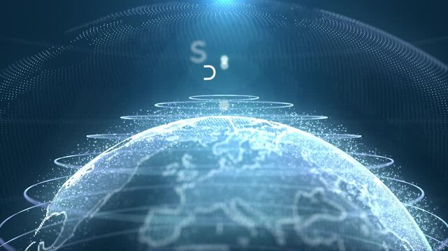  Particle Earth Technology Word DSL