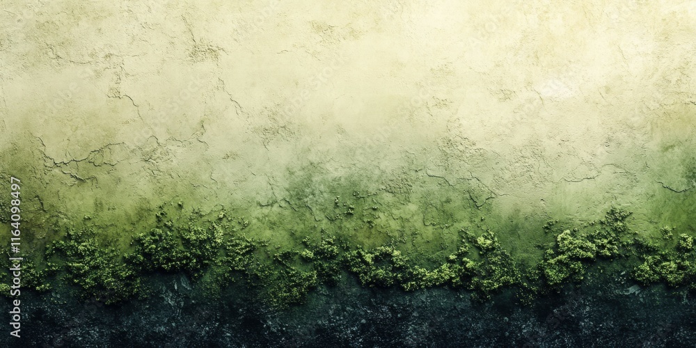 Poster a textured gradient background with earthy tones and a rough, organic lower edge.