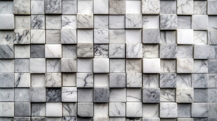 A seamless arrangement of marble tiles with natural stone textures and tones.