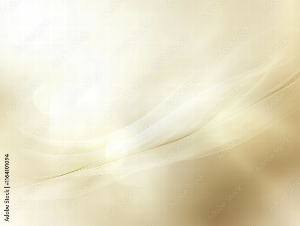 Poster Soft, abstract background with gentle curves and a light color palette.