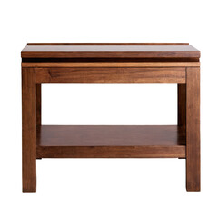 Modern wooden side table with simple design enhances any living space and complements various decor styles