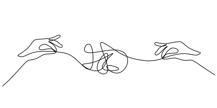 Businessman Untangling Knotted Rope. Symbolizing Challenges in Business and Finance