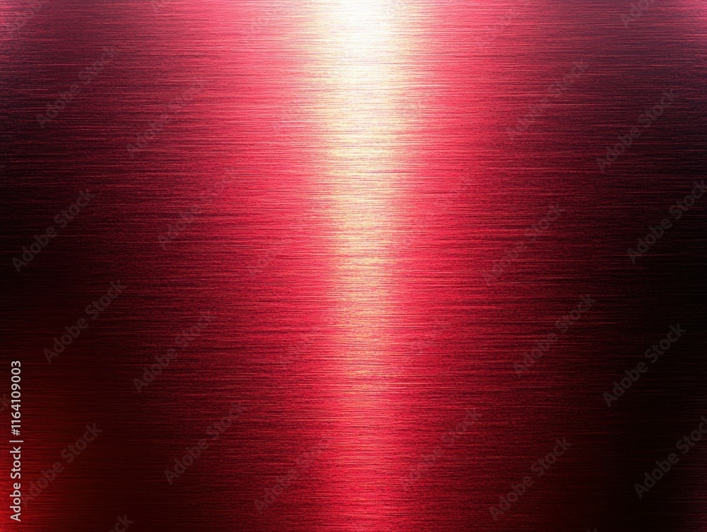 Poster A smooth, reflective surface with a gradient of red tones, creating a metallic appearance.