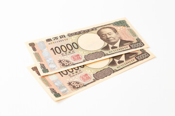 白背景に2万円