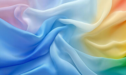 Obraz premium Rainbow colors to create a wallpaper for a corporate presentation