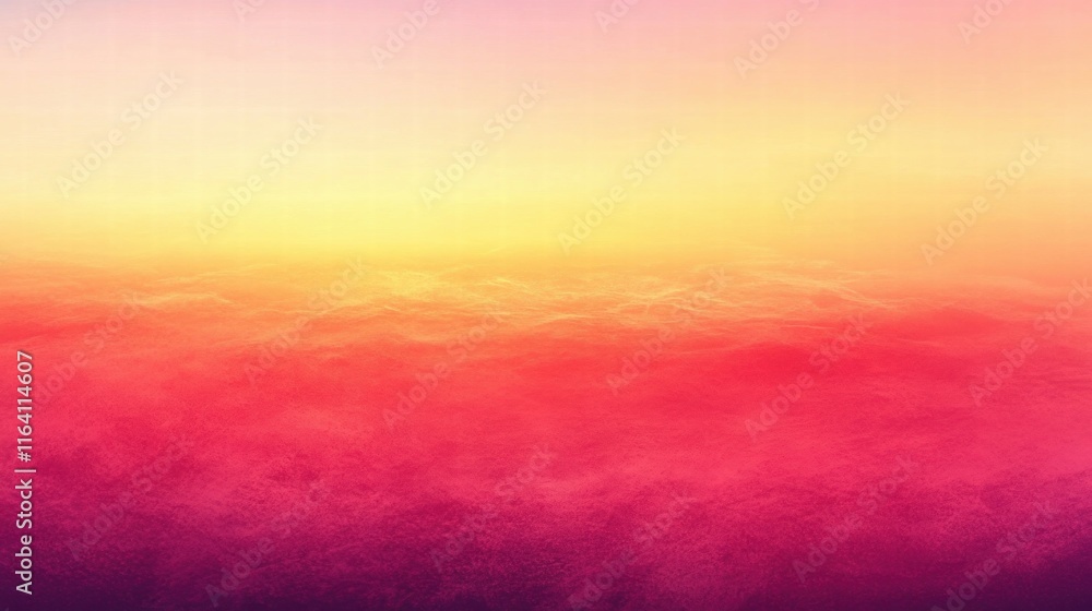 Aufkleber a serene gradient of colors resembling a sunset over soft clouds.