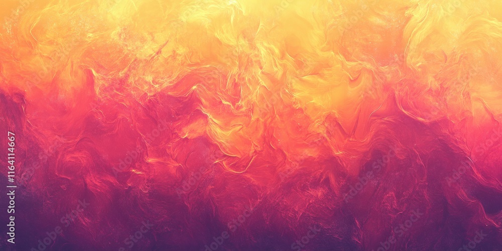 Poster A vibrant abstract swirl of warm colors creating a dynamic and energetic visual effect.