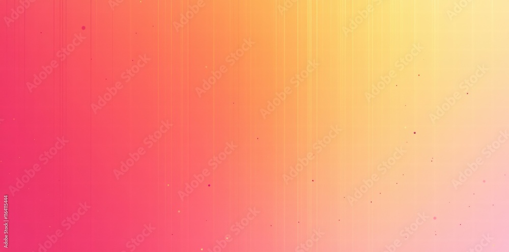 Poster a vibrant gradient background transitioning from pink to yellow, ideal for digital design.