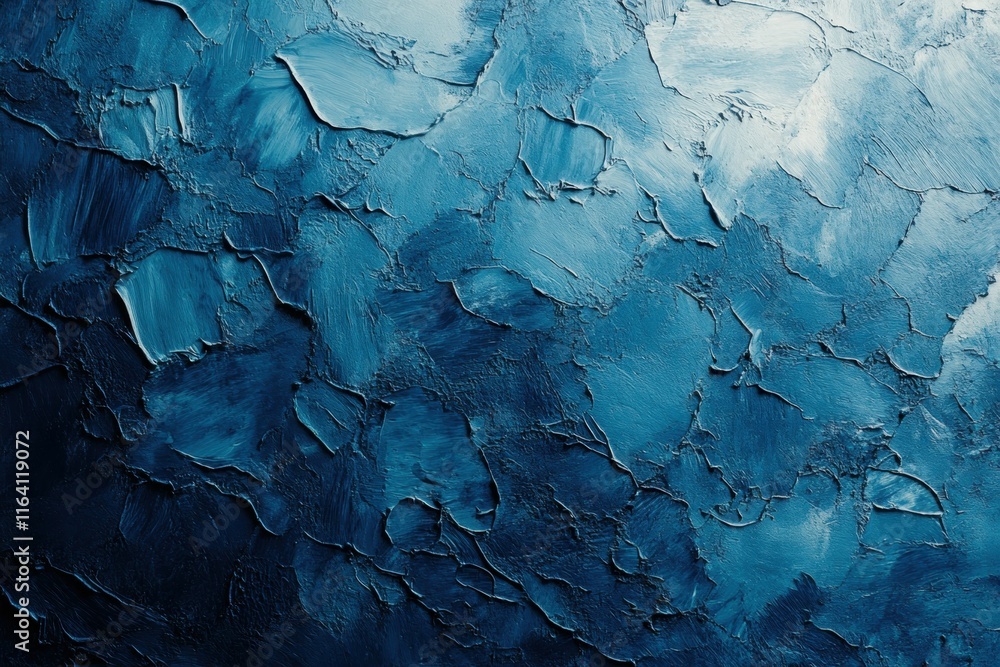 Aufkleber Abstract texture featuring various shades of blue, creating a dynamic visual effect.