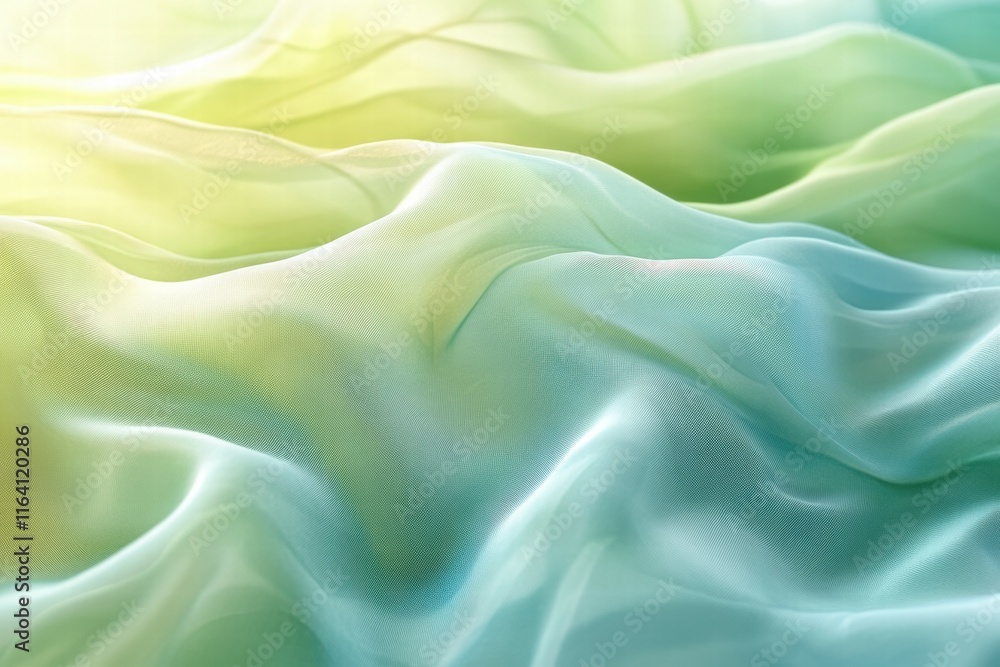 Poster Abstract fabric texture in soft colors, creating a serene and calming visual effect.