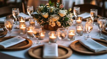 Beautiful wedding floral arrangement in pink and white tones
