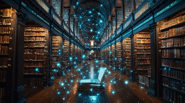 modern technology merges with traditional learning methods