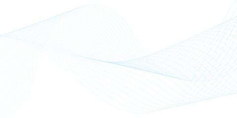 Abstract vector background with blue wavy lines. vector illustration.