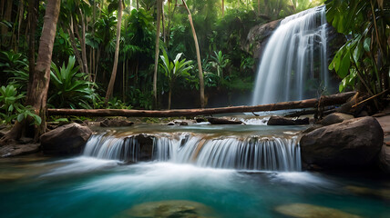 Tropical Waterfall
