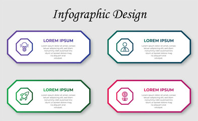 Infographic design presentation business infographic template
