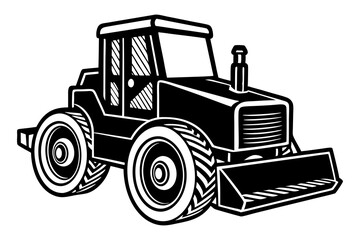 Soil Compactor isolated on white background