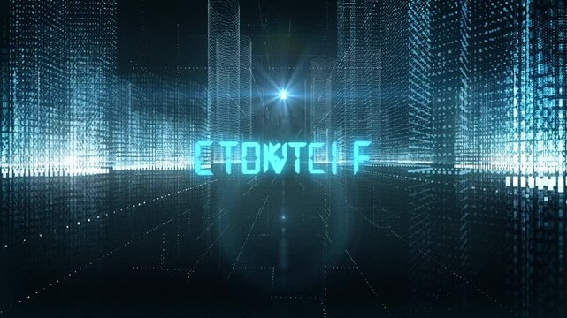 Skyscrapers Digital City Tech Word - Arbitrage