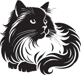 illustration of a cat