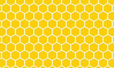 abstract yellow polygon pattern can be used background.