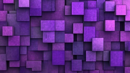 Minimalistic Purple Pixel Art Design Wallpaper