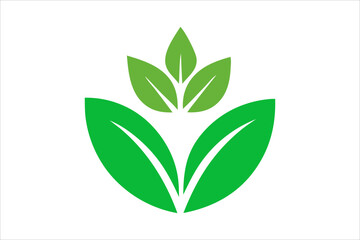 Leaves Icon - Vector Stock Illustration. Leaf Shapes Collection