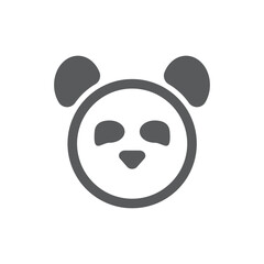 Panda Logo Template Icon