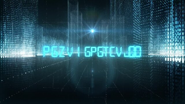 Skyscrapers Digital City Tech Word - Next Generation