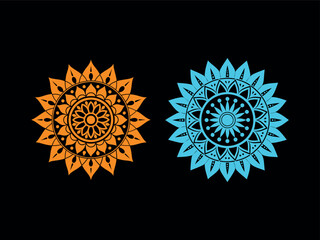 Design of traditional Mandala Art