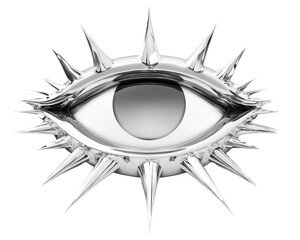 Isolated Spiked Eye
