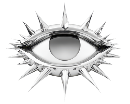Isolated Spiked Eye