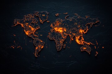 Digital marketing in action social media advertising hotspots map