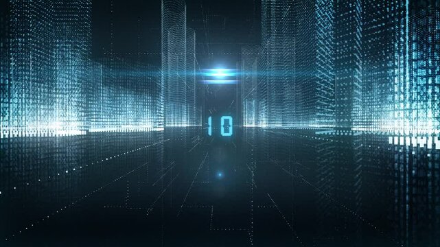 Skyscrapers Digital City Economics Word G8