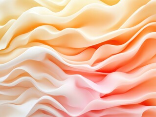 Fototapeta premium Discover the serenity of Subtle Abstract Pastel Colors An abstract design featuring subtle pastel hues for a modern and elegant touch, an artwork that embraces smooth, gentle transitions in orange