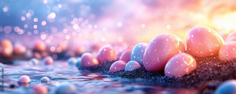 Aufkleber embark on an enchanting interactive egg hunt game where eggs contain riddles to solve for extra priz