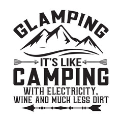 glaming svg camping svg camper svg cut file cricut vector jpeg eps dxf