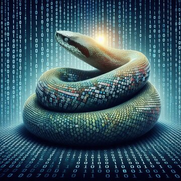Snake's scales in binary code matrix code;