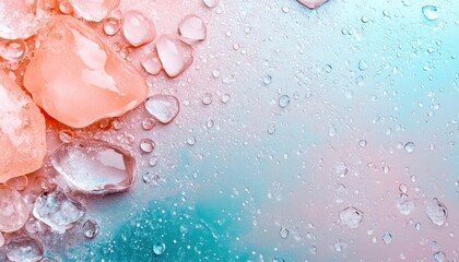 Explore the delicate allure of Vintage Pastel Color Shades A soft and nostalgic collection of pastel shades with vintage appeal, showcased in this captivating image with peach and blue hues The image