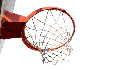 basket net nets sky empty for background