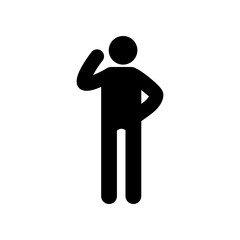 person icon vector template illustration design
