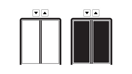 elevator button icon	