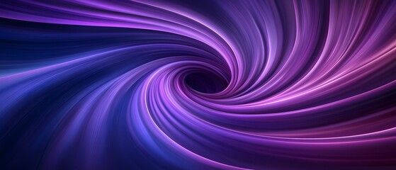 Obraz premium A purple spiral with a hole in the middle
