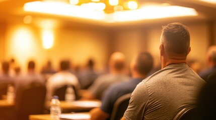 Engaging financial seminar on mortgage insights business venue educational session professional environment attendee perspective money management