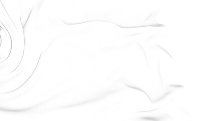Abstract photo of white fabric draped in flowing, soft folds. Perfect for backgrounds, design, and texture overlays.